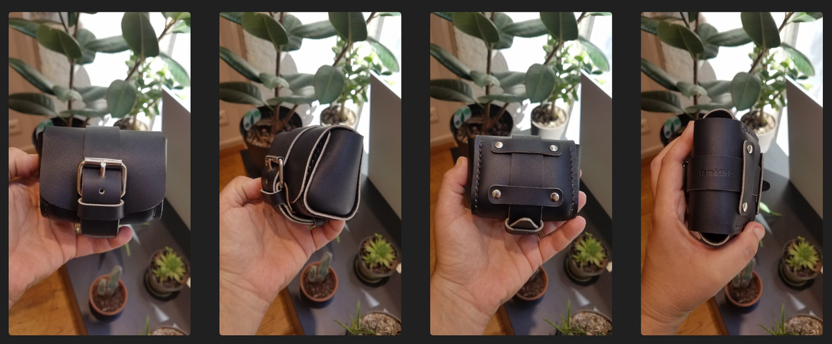 accessoires en cuir sur mesure pour l'équipement de votre moto artisan maroquinerie faméthic