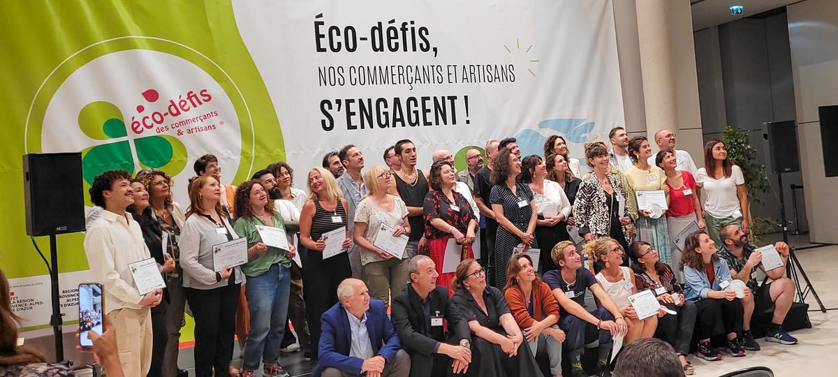 label éco défis faméthic est un marque de maroquinerie française engagée dans le développement durable